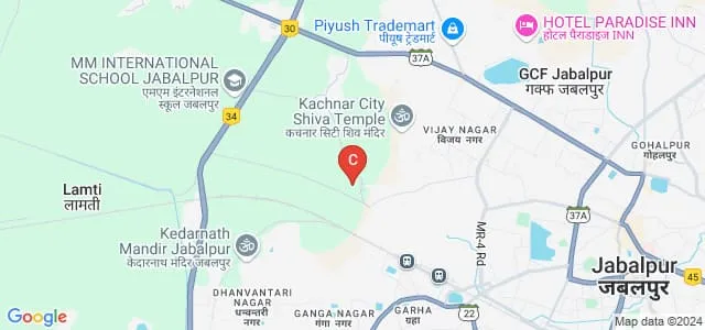 Vijayshree Ayurvedic Medical College and Hospital, Jabalpur Map