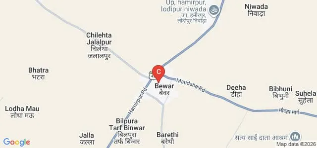 Sri Hira Nand Mahavidyalaya, Bewar Map