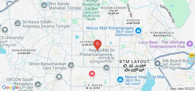 BES College, Bangalore Map