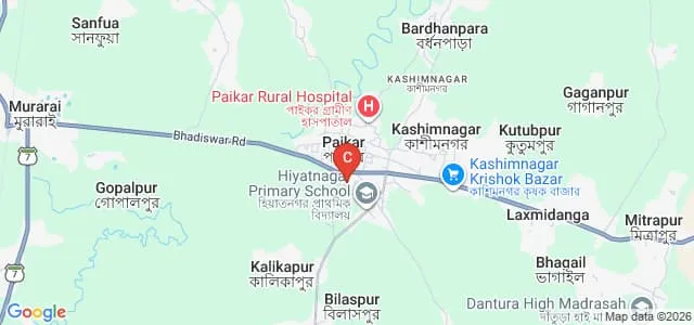 Kabiguru College of Education, Murarai Map