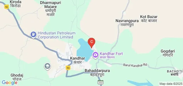 Shri Sivaji Law College, Kandhar Map