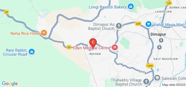 St John College, Dimapur Map