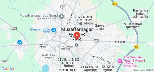 Bhagwant Institute of Pharmacy, Muzaffarnagar Map