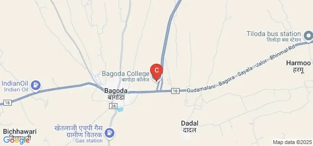 Bagoda College, Bagoda Map