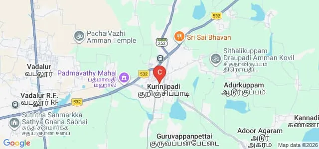 Omm Muruga College of Education, Cuddalore Map