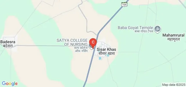 Deshraj College of Pharmacy, Meham Map