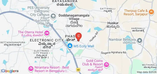 ISBR College of Engineering and Technology, Bangalore Map