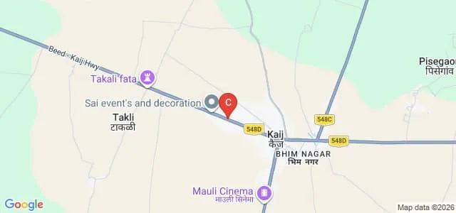 Vasant Polytechnic College, Beed Map