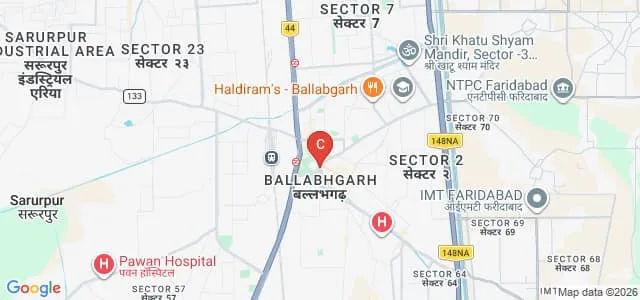 St Luke College of Education, Faridabad Map