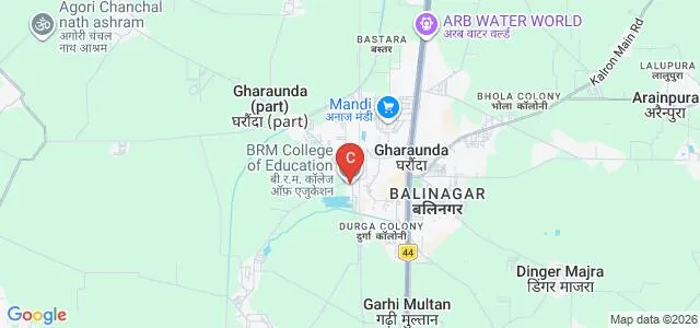 BRM College of Education, Karnal Map