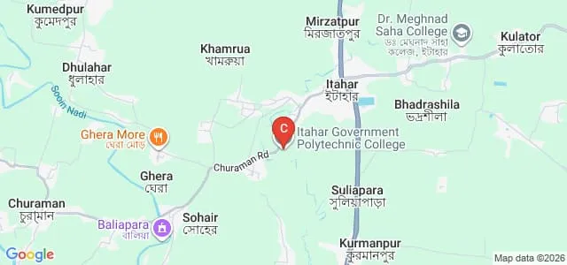 Itahar Government Polytechnic, Uttar Dinajpur Map