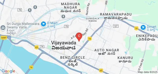 Andhra Loyola Institute of Engineering and Technology, Vijayawada Map