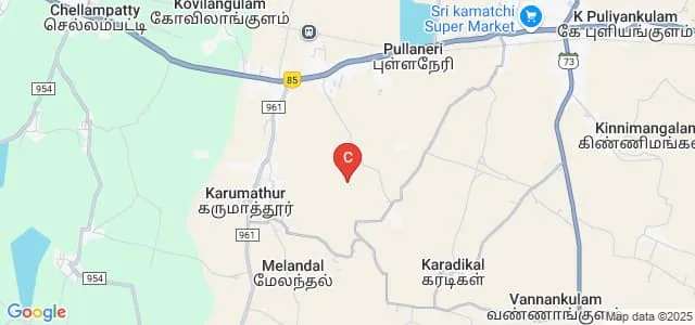 AS College of Education, Madurai Map