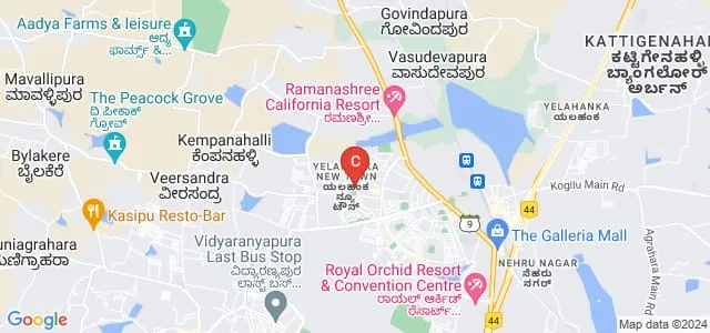 SB College of Allied Health Sciences, Bengaluru Map