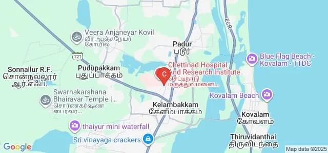 Prof Dhanapalan College of Arts and Science, Chennai Map