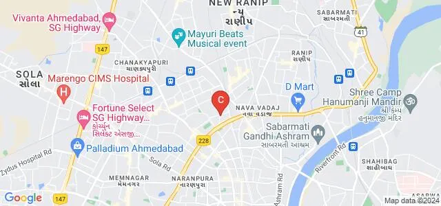 Uday Institute of Allied Health Education, Ahmedabad Map