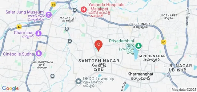 Bhoj Reddy Engineering College for Women, Hyderabad Map