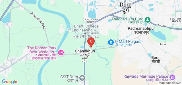Bharti College of Polytechnic, Durg Map