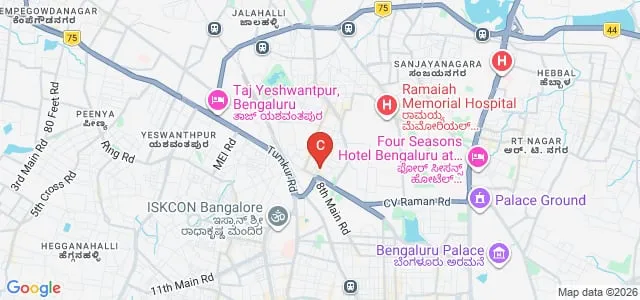 BAPU College of Education, Bengaluru Map
