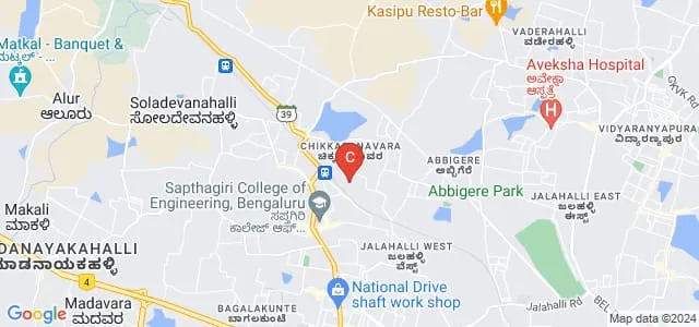 Dhanwantari College of Nursing, Bangalore Map