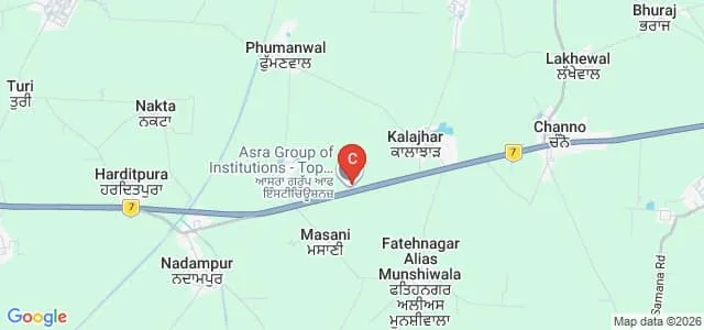 ASRA College of Education, Sangrur Map