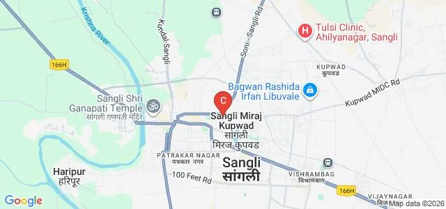 Smt Kasturbai Walchand College, Sangli Map