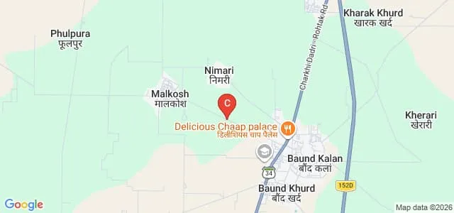 Vaish College of Education, Bhiwani Map