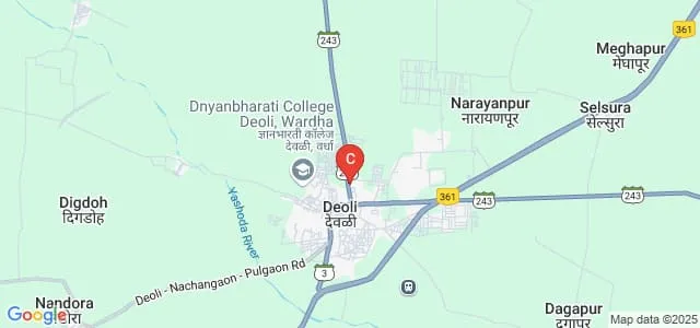 Mariya Arts and Science College, Deoli Map
