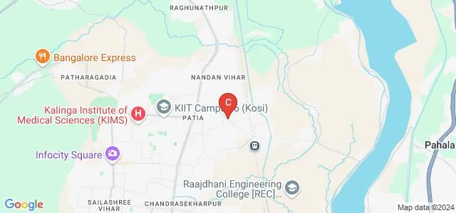 Koustuv Institute of Self Domain, Khordha Map