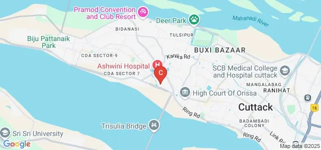 Ajay Binay Institute of Technology, Cuttack Map