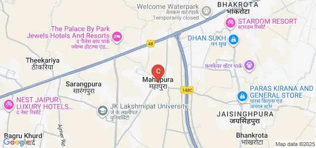 Sunder SS College, Jaipur Map