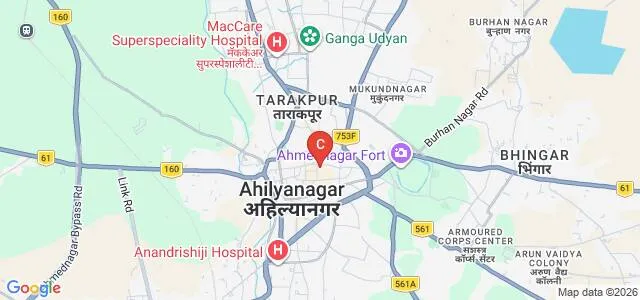 Rural Dental College, Loni Map