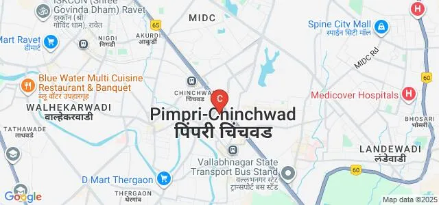 ASM Institute of Business Management and Research, Pune Map