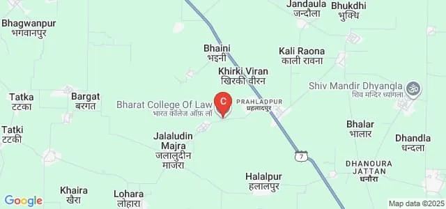 Bharat College of Law, Kurukshetra Map