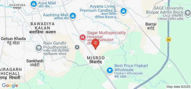 RKDF Institute of Business Management, Bhopal Map