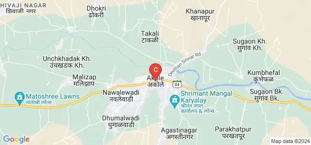 Akole Taluka Education Society's Technical Campus, Ahmednagar Map
