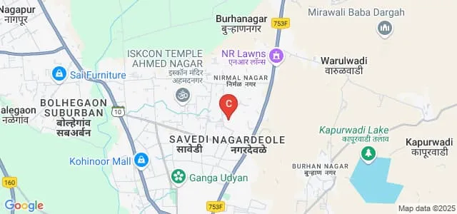 Dr NJ Paulbudhe Night College, Ahmednagar Map