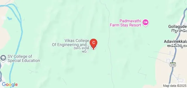 Vikas College of Engineering and Technology, Vijayawada Map