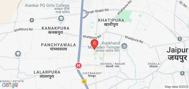 Tagore PG Girls College, Jaipur Map