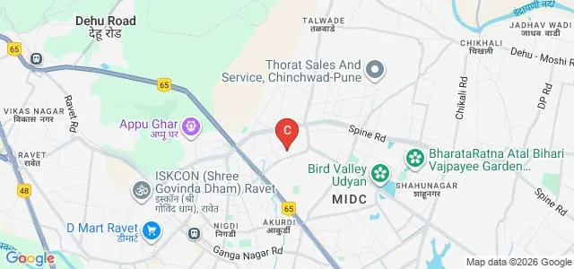 Progressive Education Society's Modern Institute of Computer Application, Pune Map
