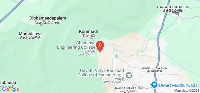 Chaitanya Engineering College, Visakhapatnam Map