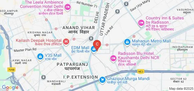 Madhu Vachaspati School of Management, Kaushambi Map