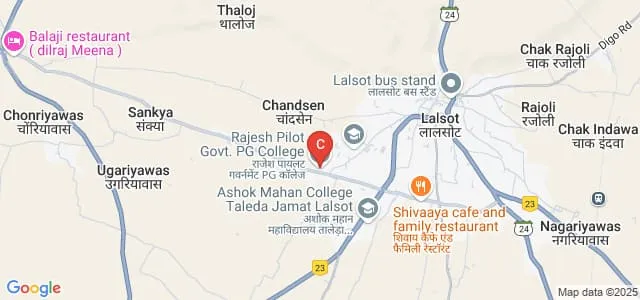 Rajesh Pilot Government College, Lalsot Map