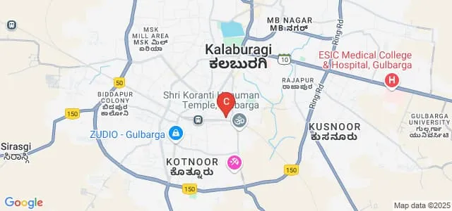 Smt Veeramma Gangasiri College for Women, Gulbarga Map