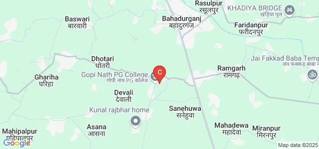 Gopinath PG College, Ghazipur Map