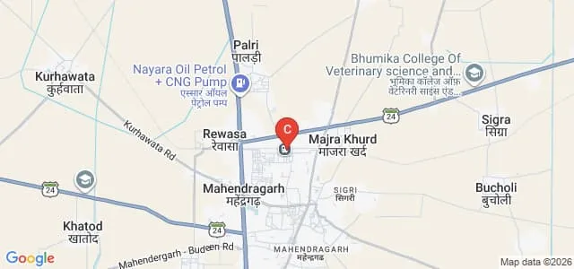 Tagore College of Education, Mahendergarh Map