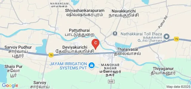 Bharathiyar Institute of Engineering for Women, Salem Map