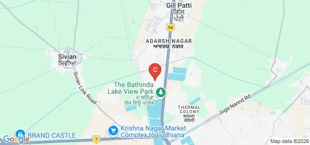 Malwa College, Bathinda Map