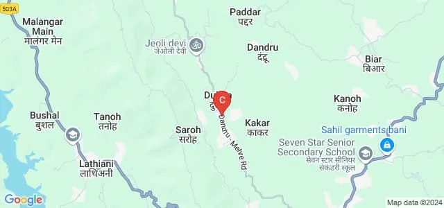 SRET College of Pharmacy, Hamirpur Map