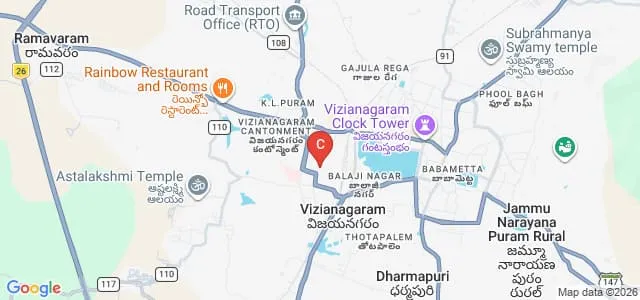 St Anns College of Pharmacy, Vizianagaram Map